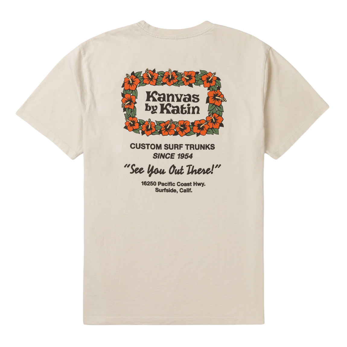 KATIN SURFORM TEE - WHITE