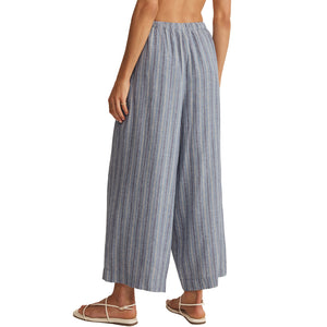 Z SUPPLY PERFECT STRIPE PANT - INDIGO