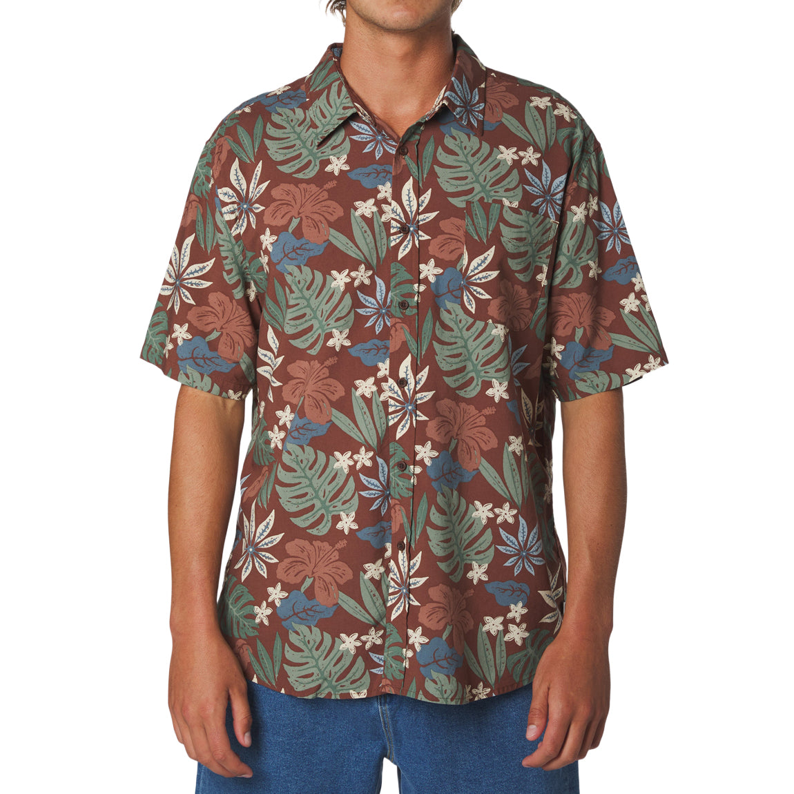 KATIN OASIS SHIRT - MAHOGANY