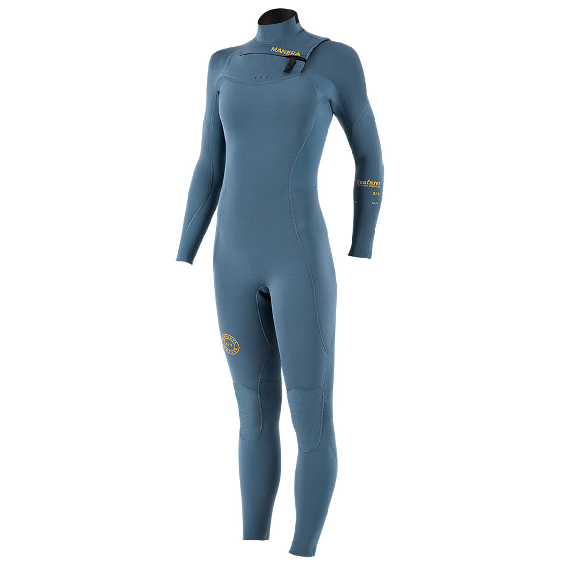 Manera Womens Seafarer Chest Zip 3/2 MM Wetsuit Front View