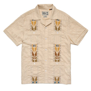 HOWLER GUAYABERA SHIRT - OATMEAL