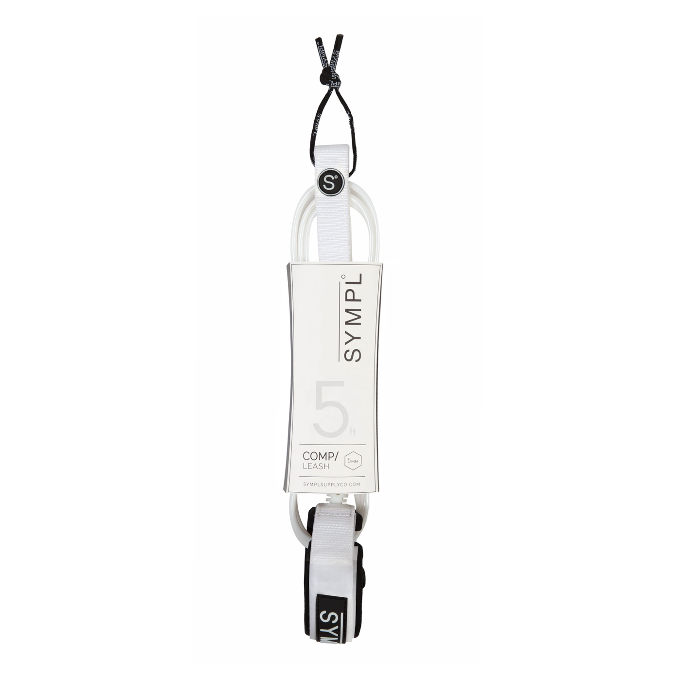 N01 COMP LEASH White 5'