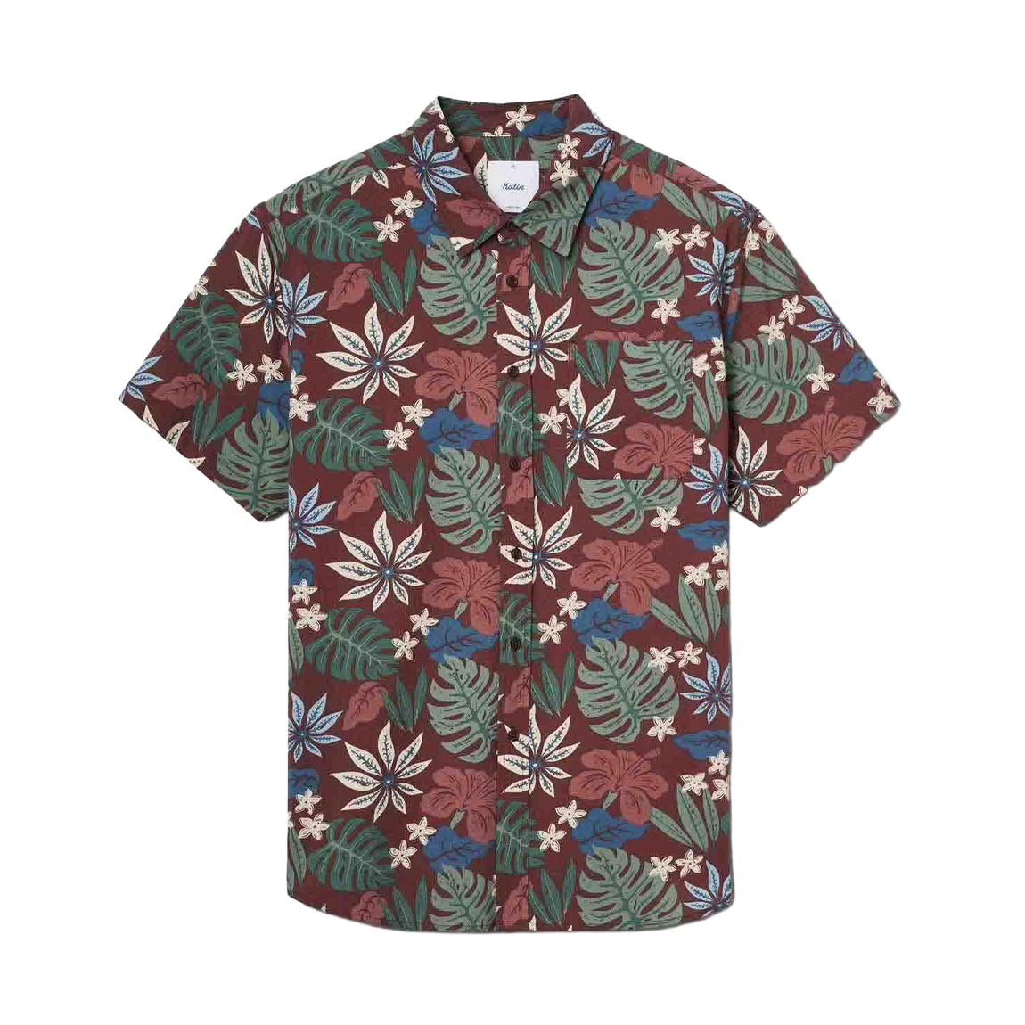 KATIN OASIS SHIRT - MAHOGANY