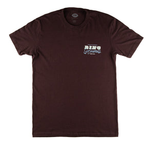 VAN SCRIPT Premium S/S T-Shirt Oxblood