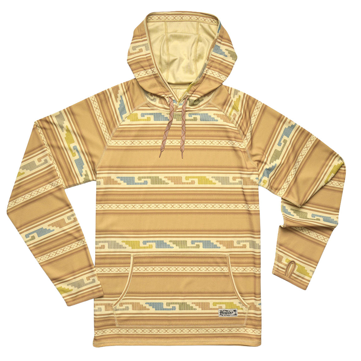 HOWLER LOGGERHEAD HOODIE - TEMPLE CAMEL