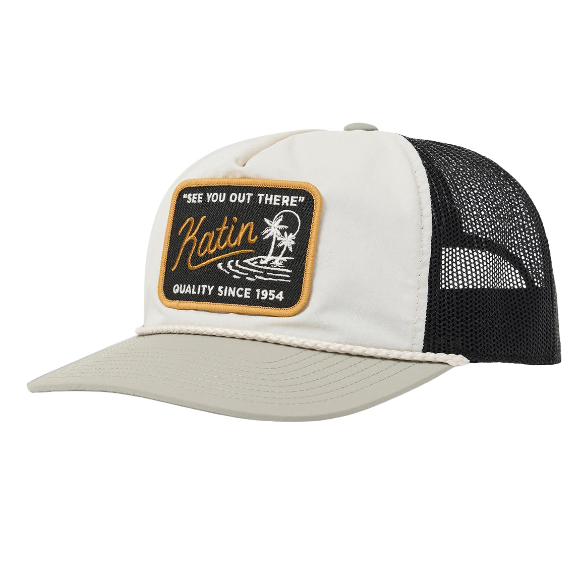 KATIN RIPPLE TRUCKER HAT - SEA GRAY