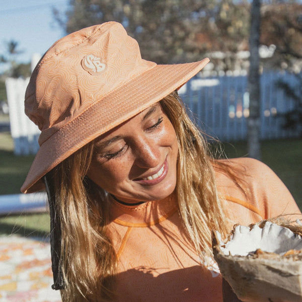 SUNWARD BOUND SURF HAT - SHERBERT ORANGE - Bing Surfboards