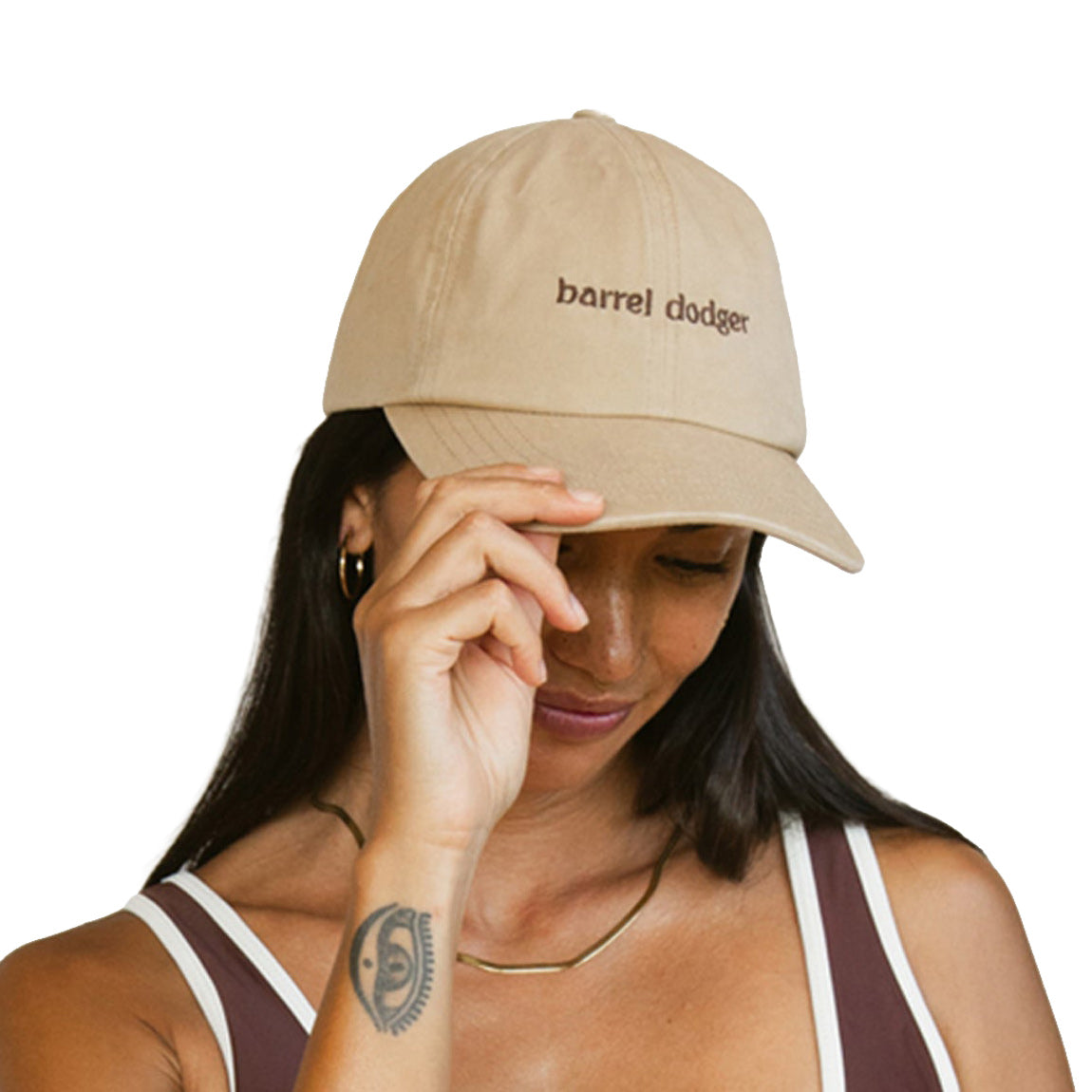 SEPTEMBER BARREL DODGER CAP - DUNE