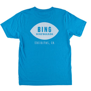 CLASSIC ENCINITAS II Triblend Kids S/S T-Shirt - Turquoise