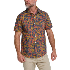 HOWLER H BAR SNAP SHIRT - FUNGI NIGHTFALL