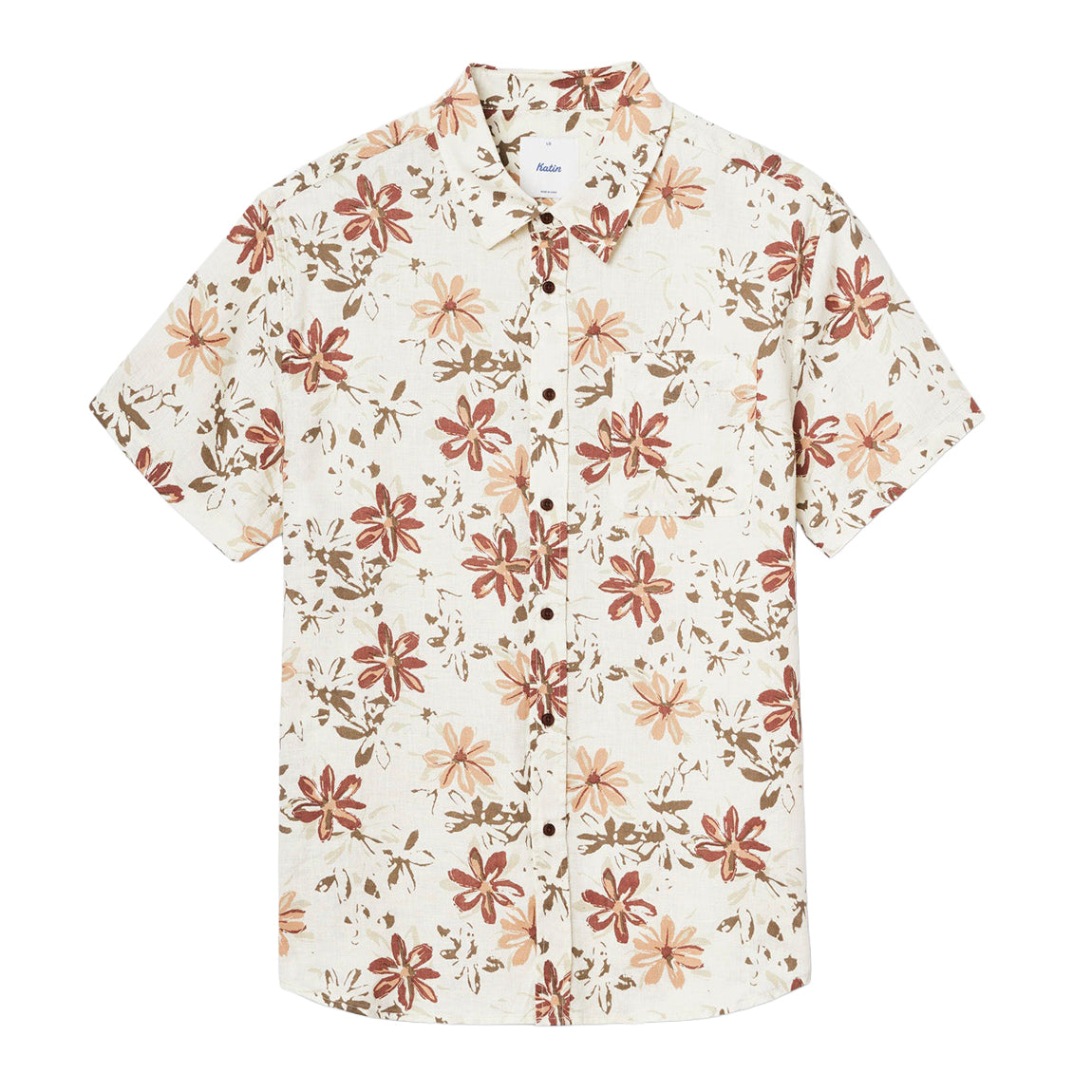 KATIN PETALS SHIRT - BRUSH