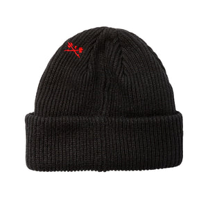 DARK SEAS MURPHY BEANIE - BLACK