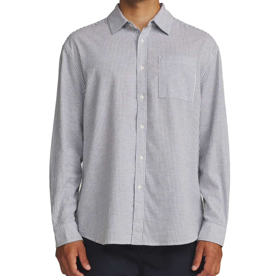 KATIN EZRA LS SHIRT - BLK