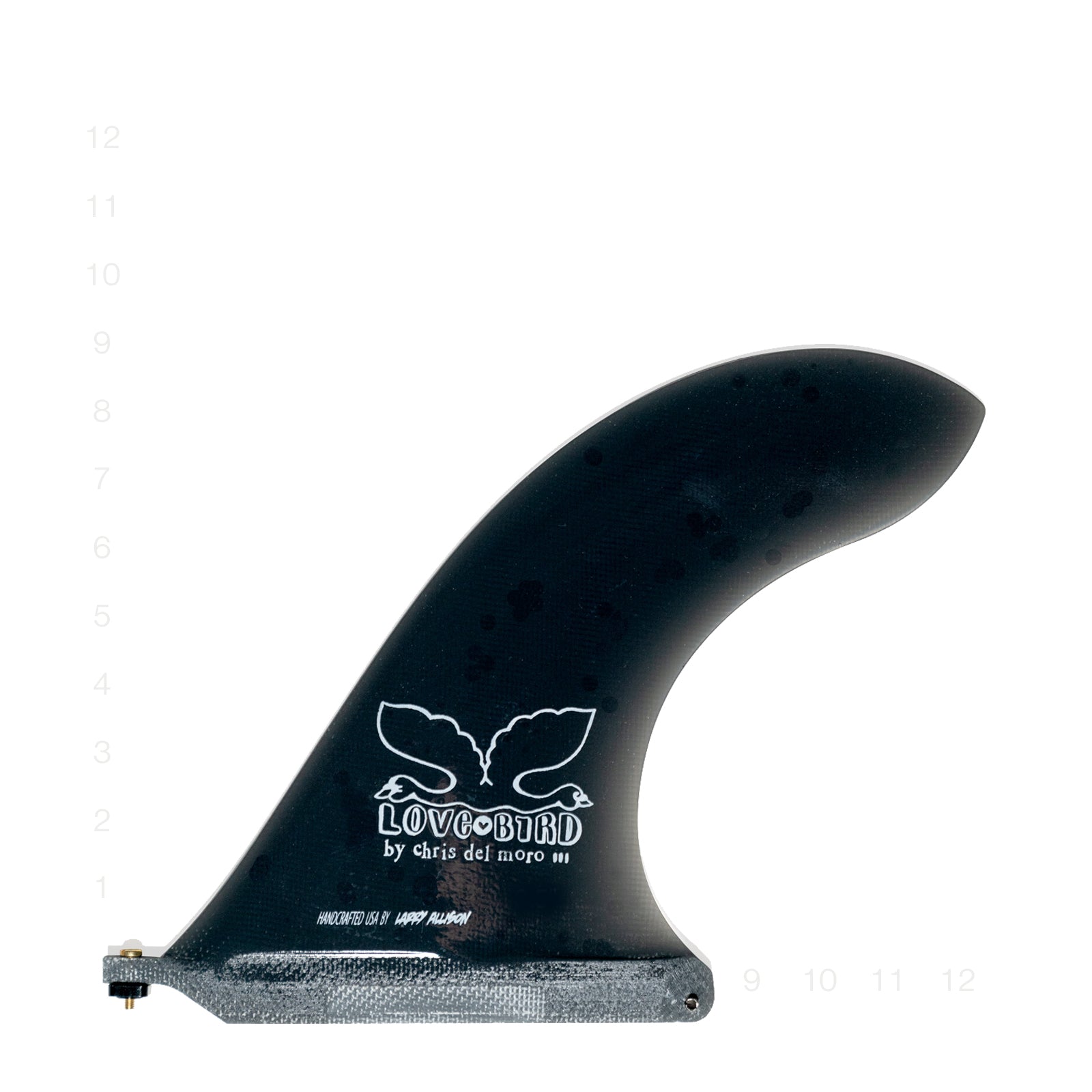 LOVEBIRD BY CHRIS DEL MORO SMOKE 9"