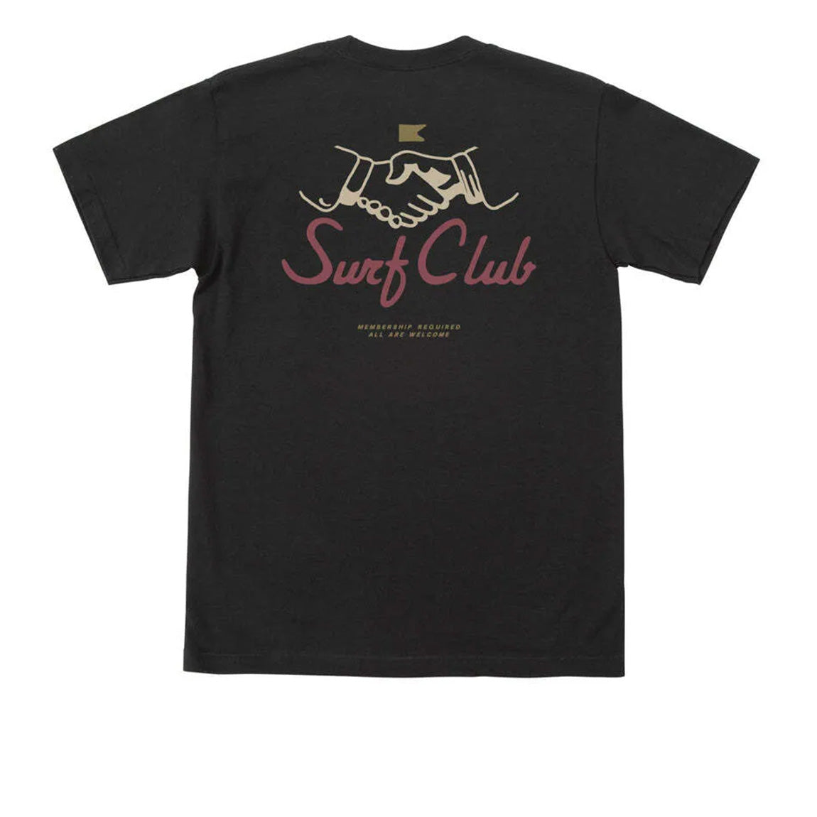 DARK SEAS WELCOME POCKET TEE - WHITE