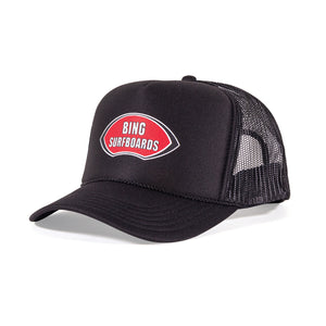 NOSERIDER Trucker Hat - Black / Black