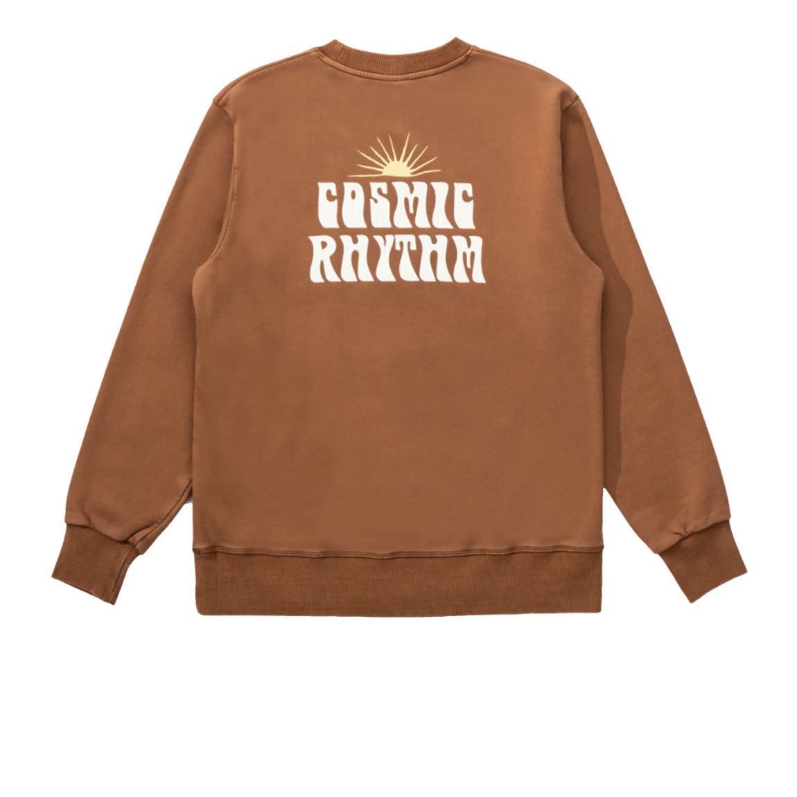 RHYTHM COSMIC FLEECE CREW - CLAY