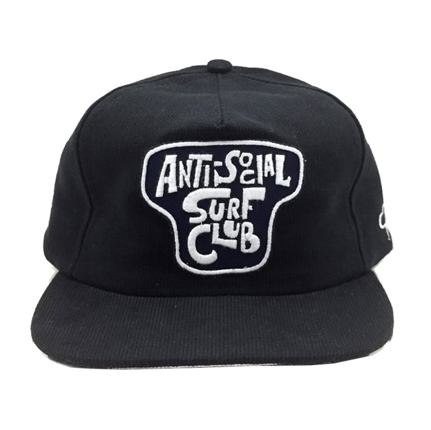 ANTI SOCIAL SURF HAT BLACK