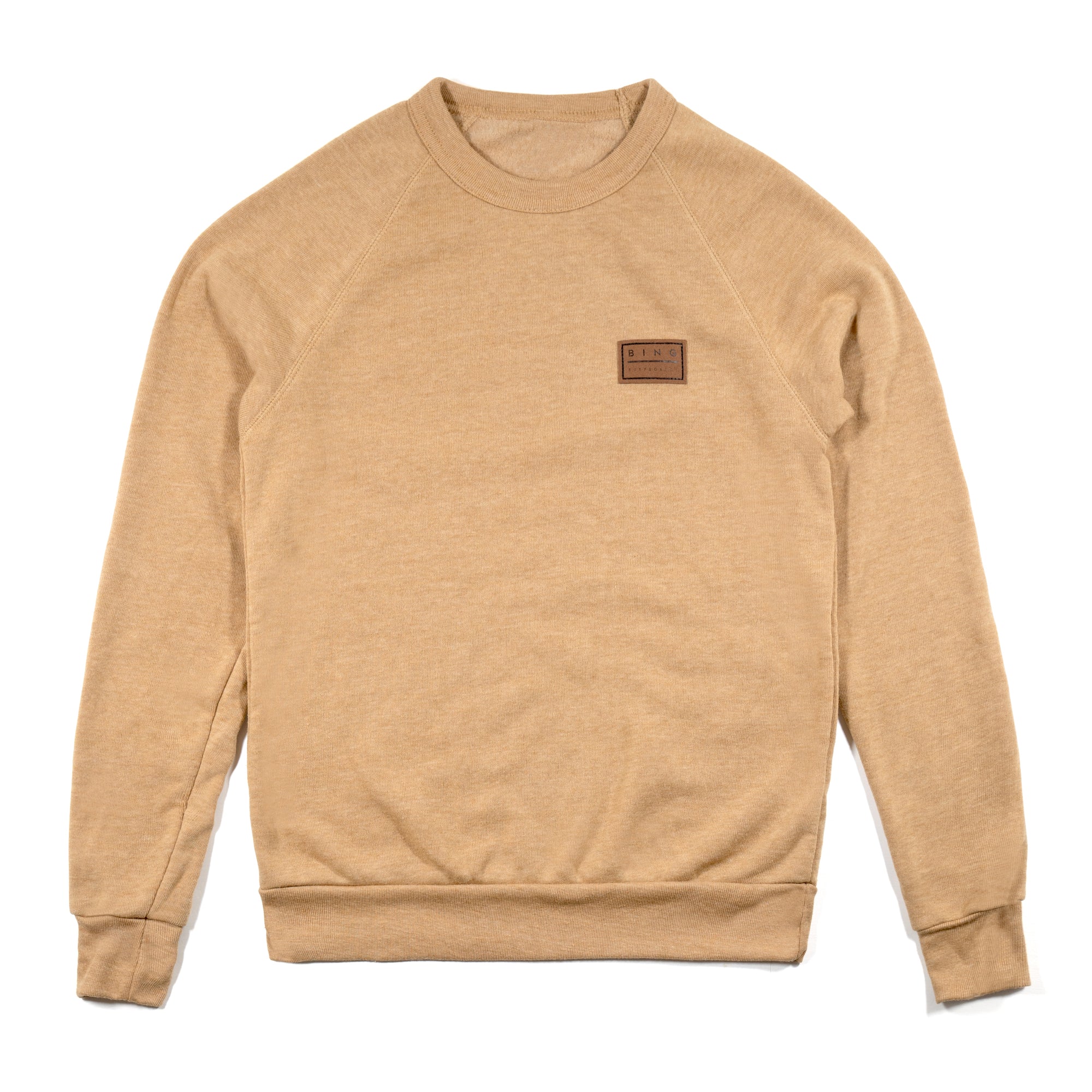 PATCH Premium Crew Sweatshirt - Camel