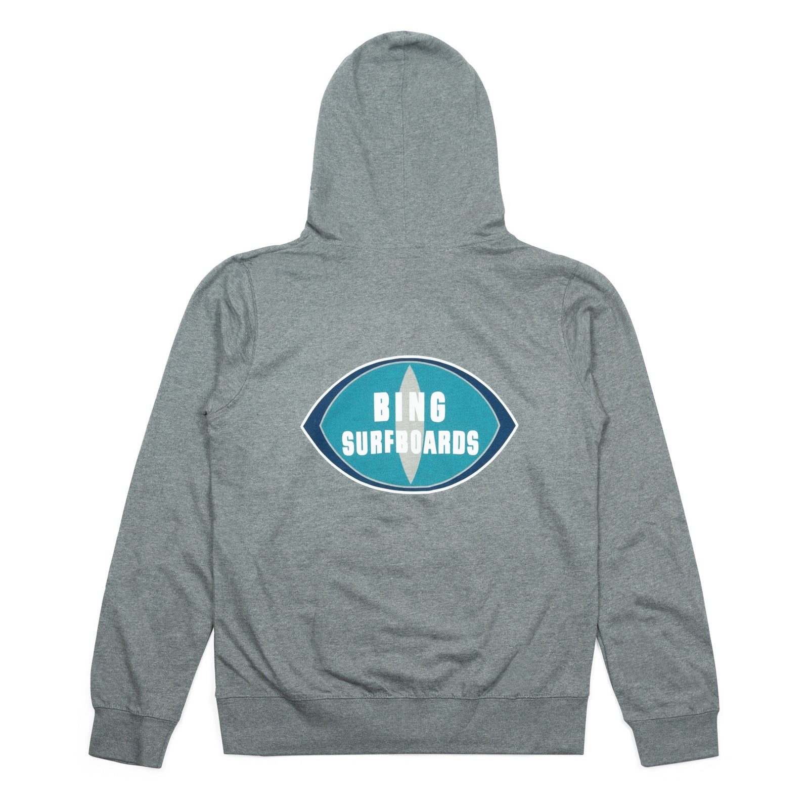 ORIGINAL BING Women's Premium Zip Hooded Sweatshirt - Gunmetal Heather