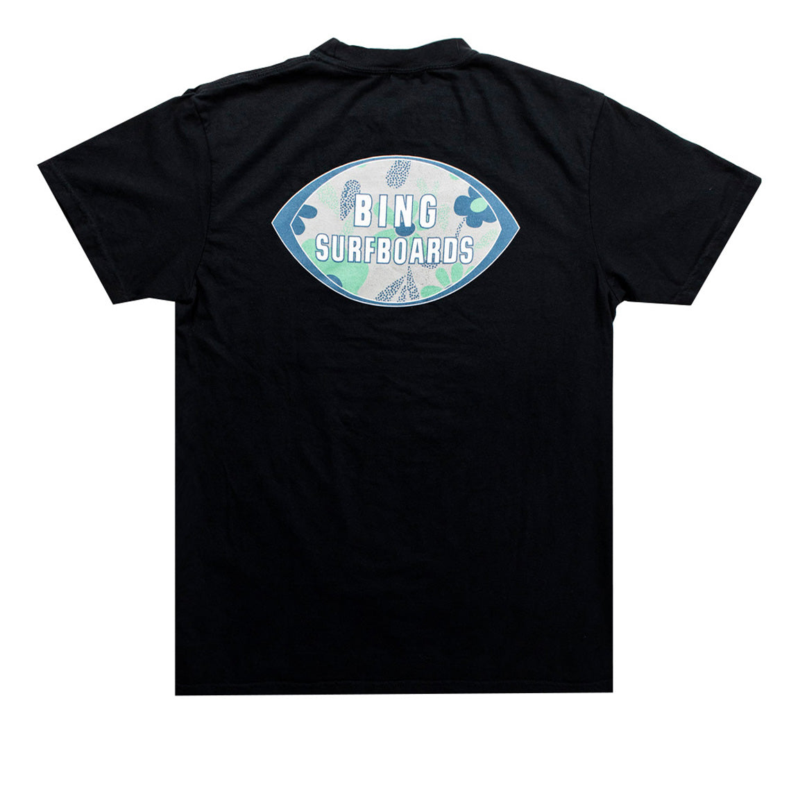 FLORAL CAT EYE S/S T-SHIRT BLACK