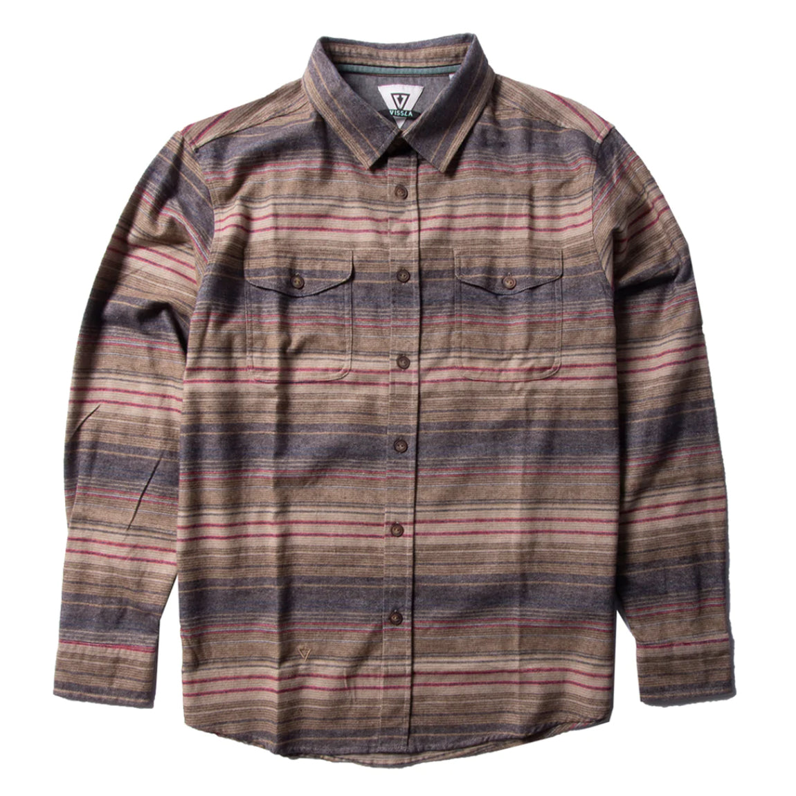 VISSLA CENTRAL COAST L/S FLANNEL - KAN