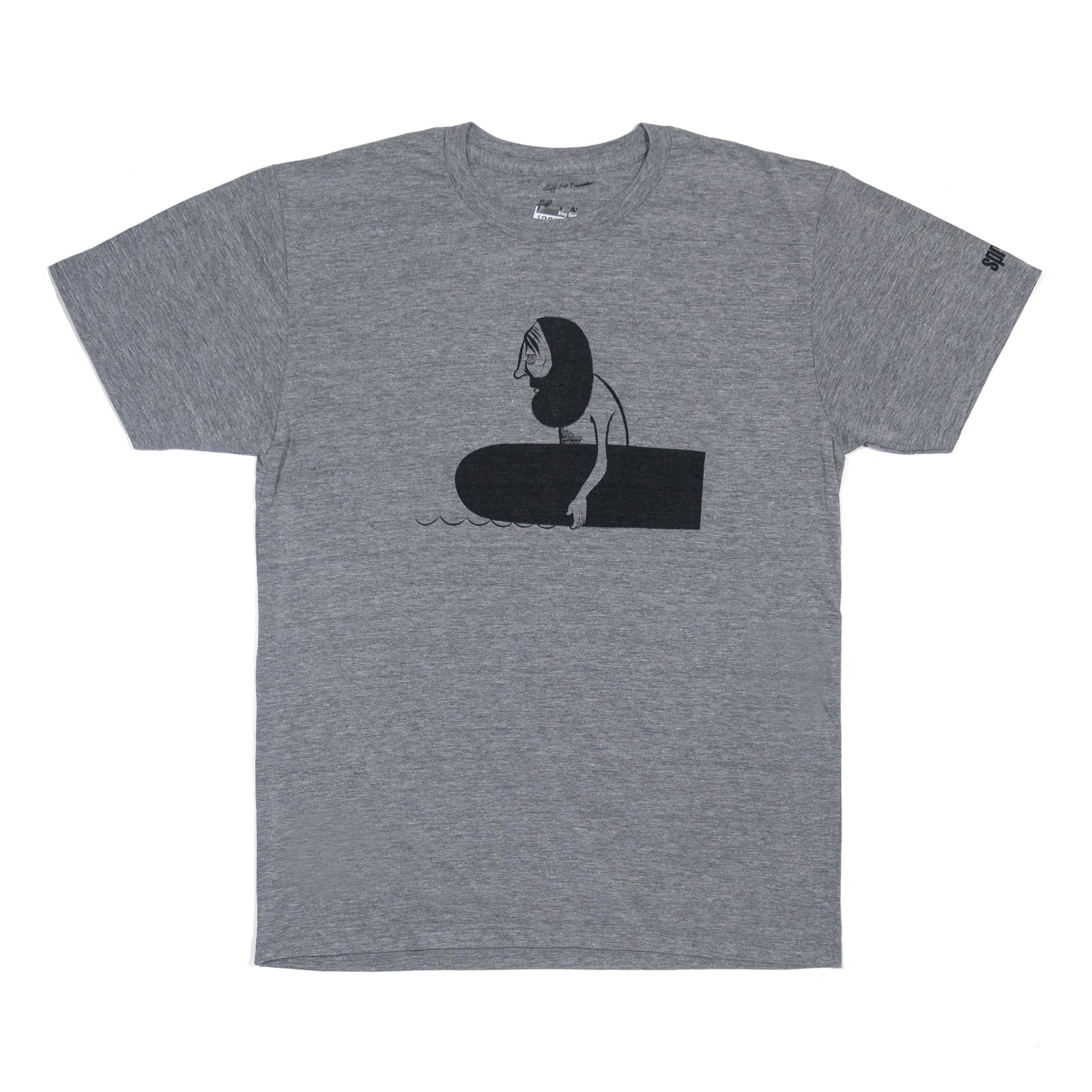 THOMAS CAMPBELL BARRY MCGEE TEE ASH GREY