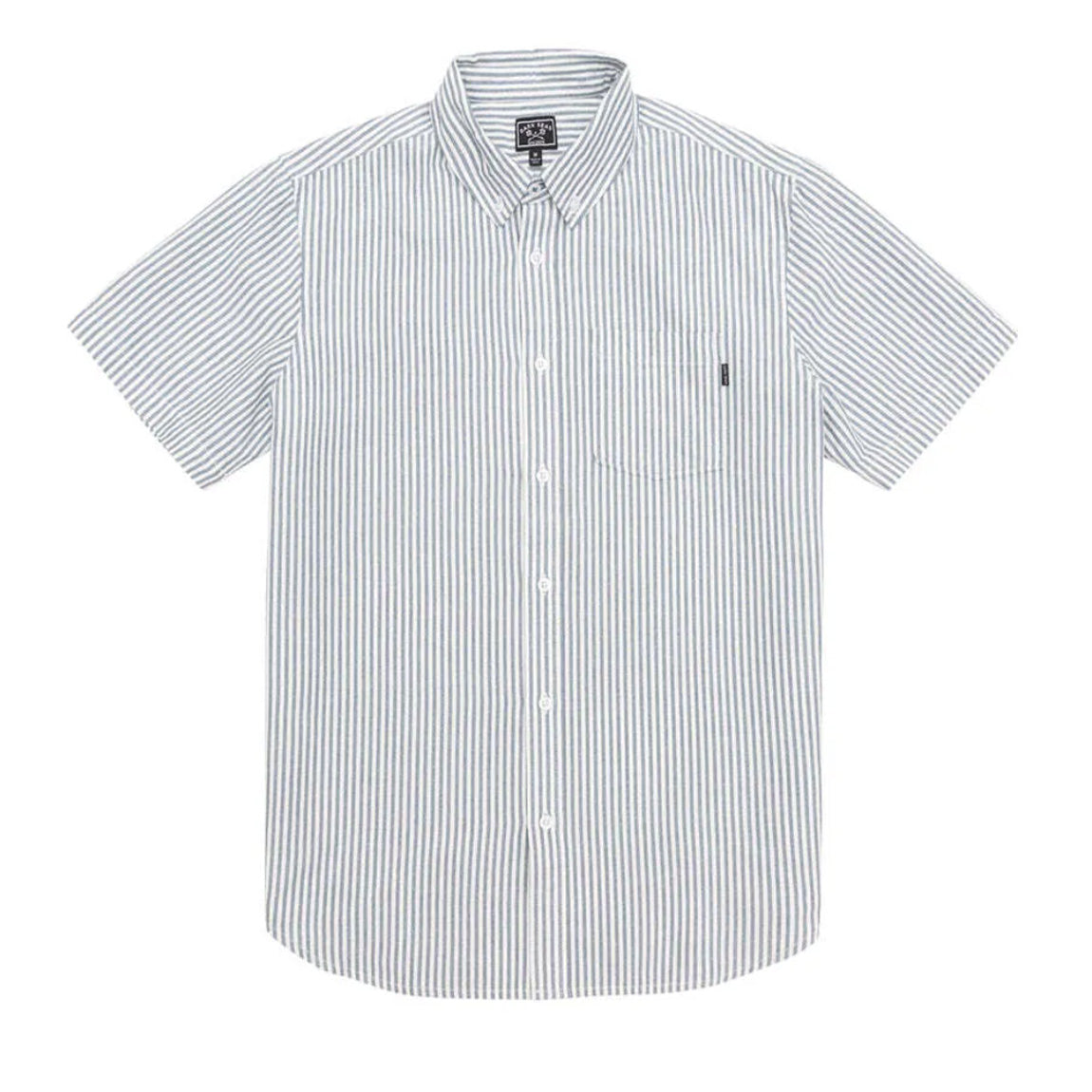 DARK SEAS PREPPY WOVEN - WHT/BLU