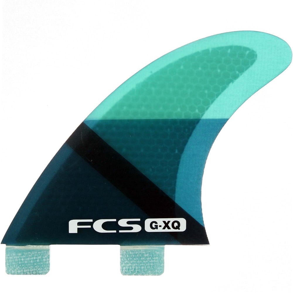 FCS G-XQ Rear Fins Blue Slice