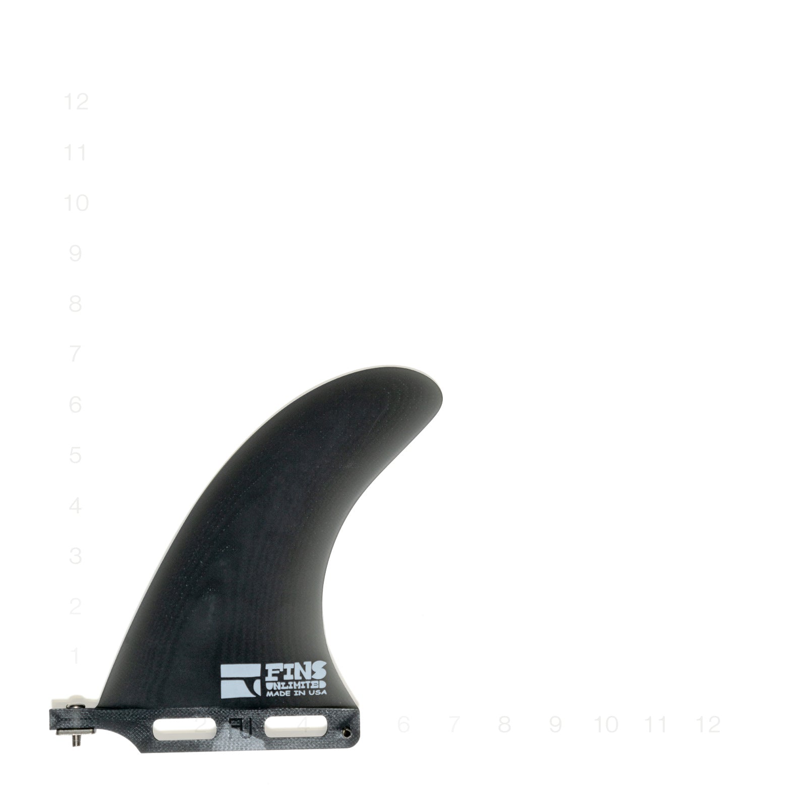 TRI CENTER FIN SMOKE 6.5"