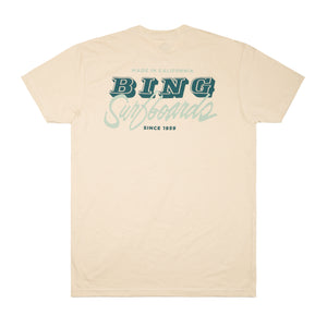 VAN SCRIPT Premium S/S T-Shirt - Cream