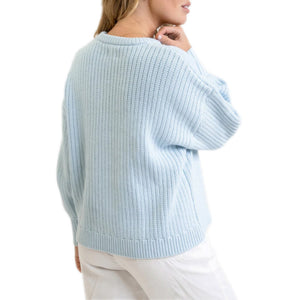 RHYTHM LUCIA SWEATER - SKY