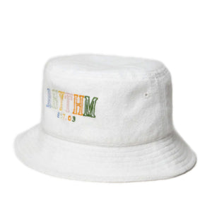 RHYTHM REVIVAL BUCKET HAT - WHITE