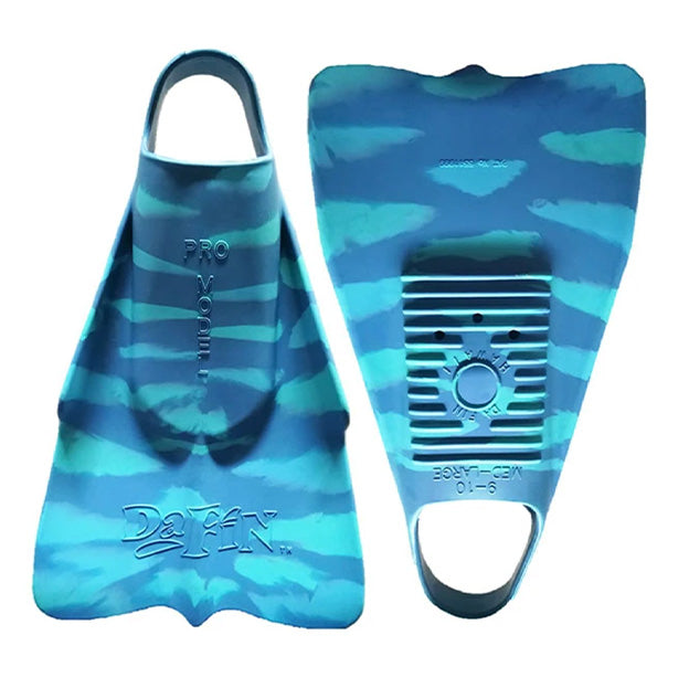 ZAK NOYLE SWIM FINS LIGHT BLUE/NAVY