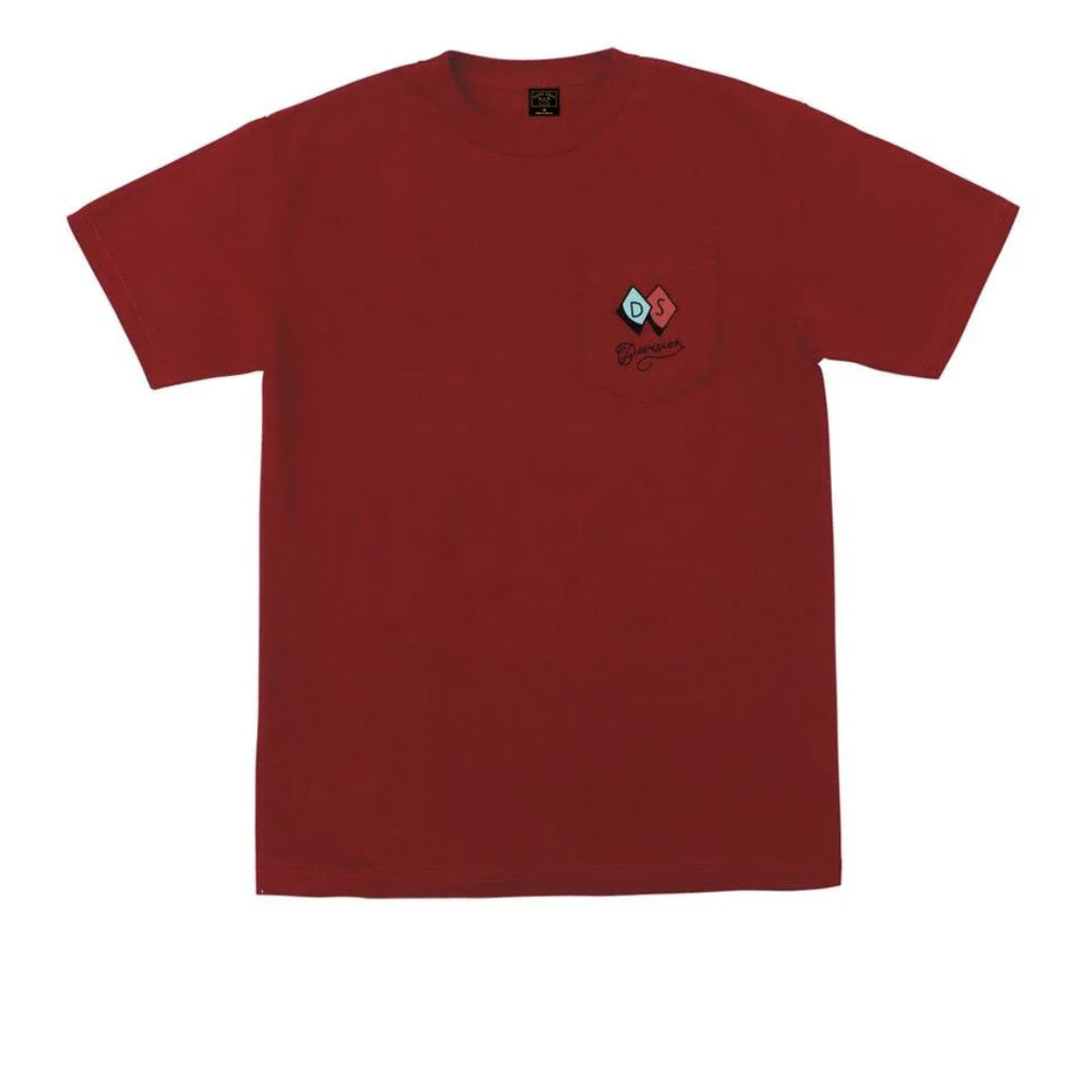 DARK SEAS HOMEWARD POCKET TEE - RED