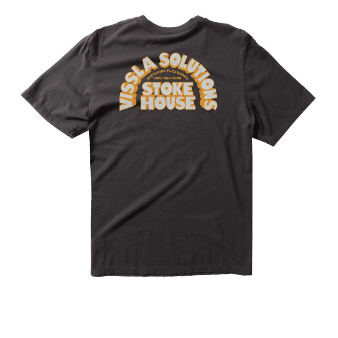 VISSLA SOLUTIONS TEE - BLK