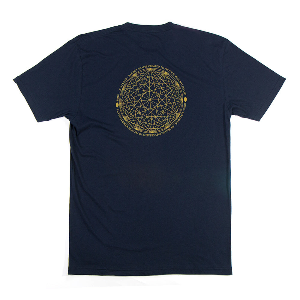 LEVITATOR PREMIUM TEE MIDNIGHT NAVY