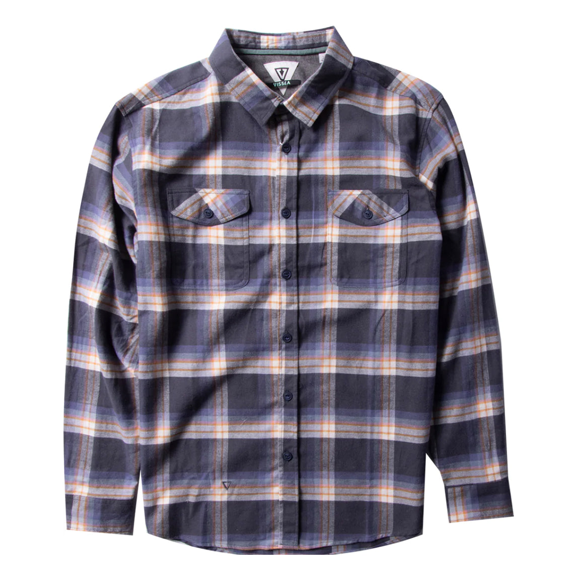 VISSLA CENTRAL COAST L/S FLANNEL - GRAY