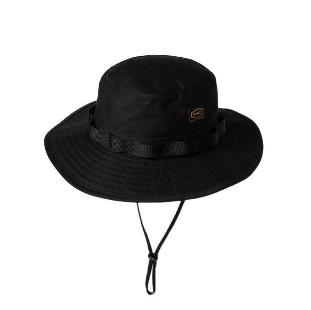 RVCA DAYSHIFT BOONIE HAT - BLK