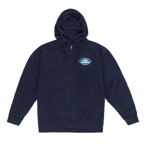 ORIGINAL BING Premium Hooded Zip Sweatshirt - Navy