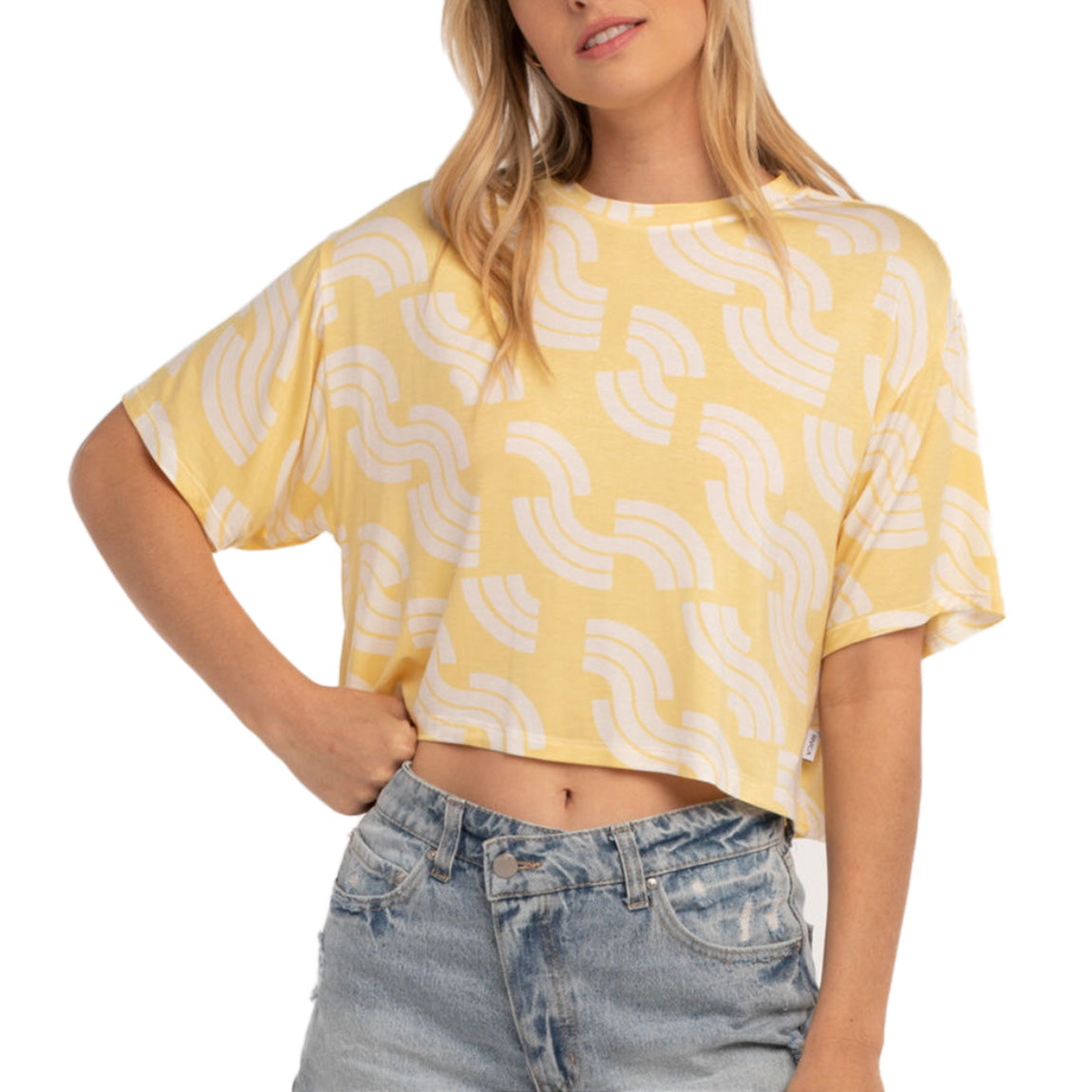 RVCA HOOKY TEE - YED