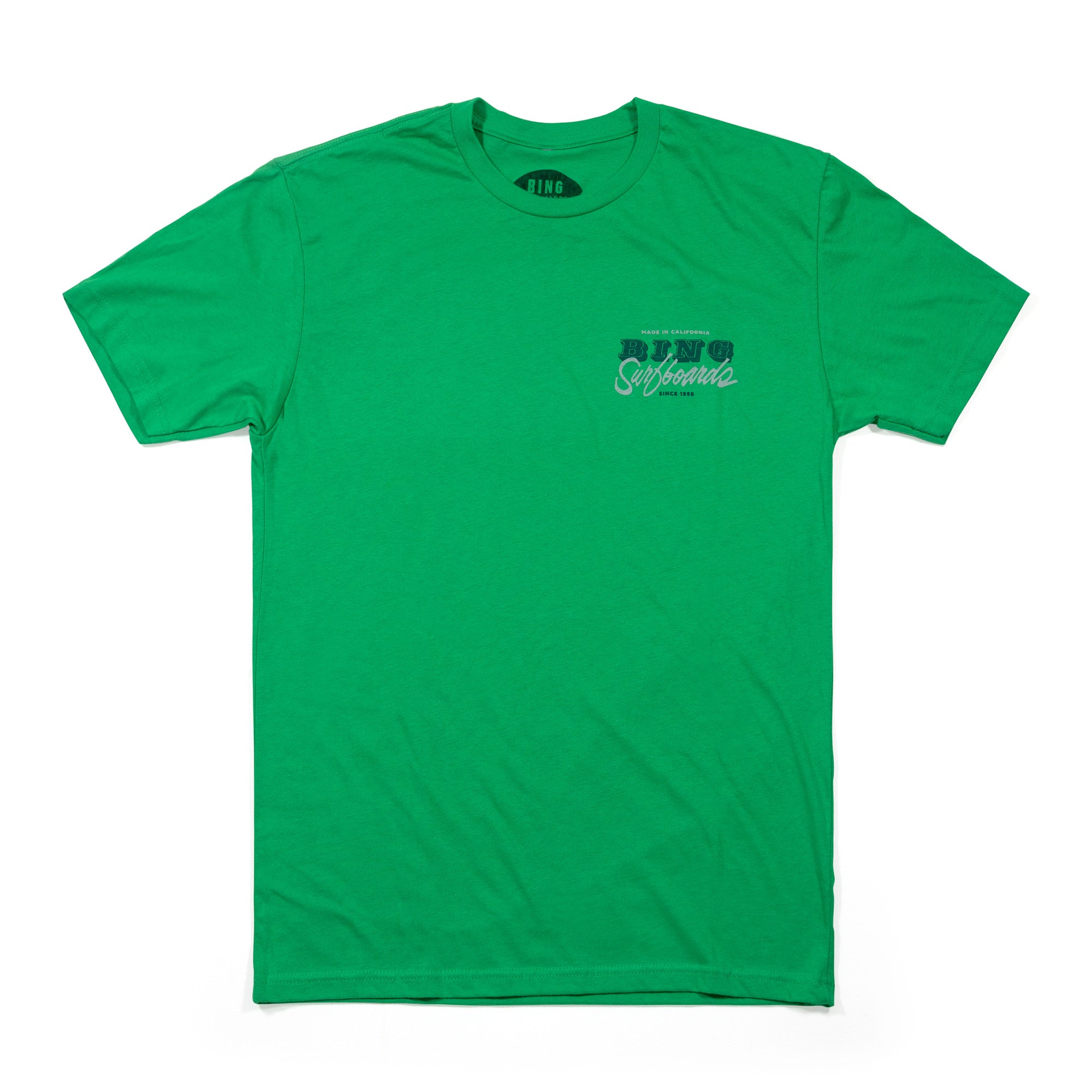 VAN SCRIPT PREMIUM TEE KELLY GREEN