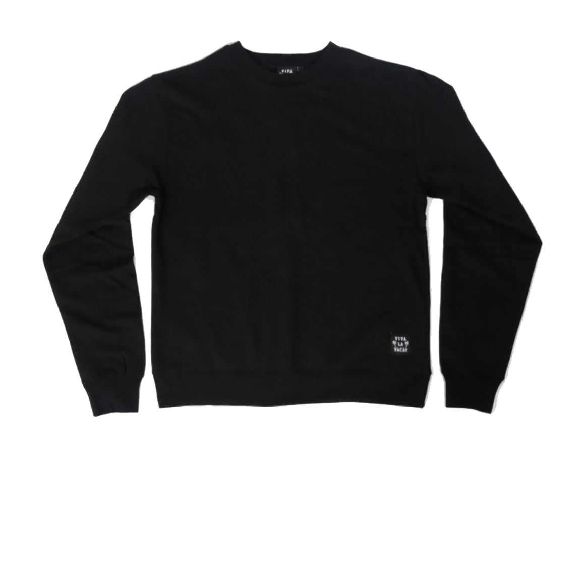 VIVA LA VACAY CREWNECK - BLK