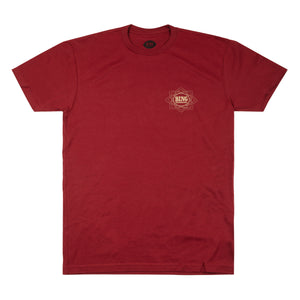MANDALA II Premium S/S T-Shirt - Cardinal Red