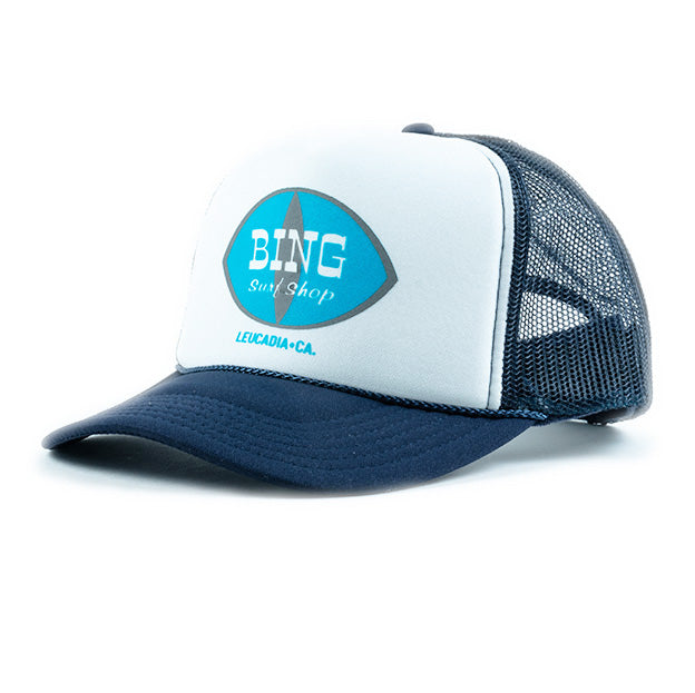 LEUCADIA SHOP Trucker Hat Navy/White