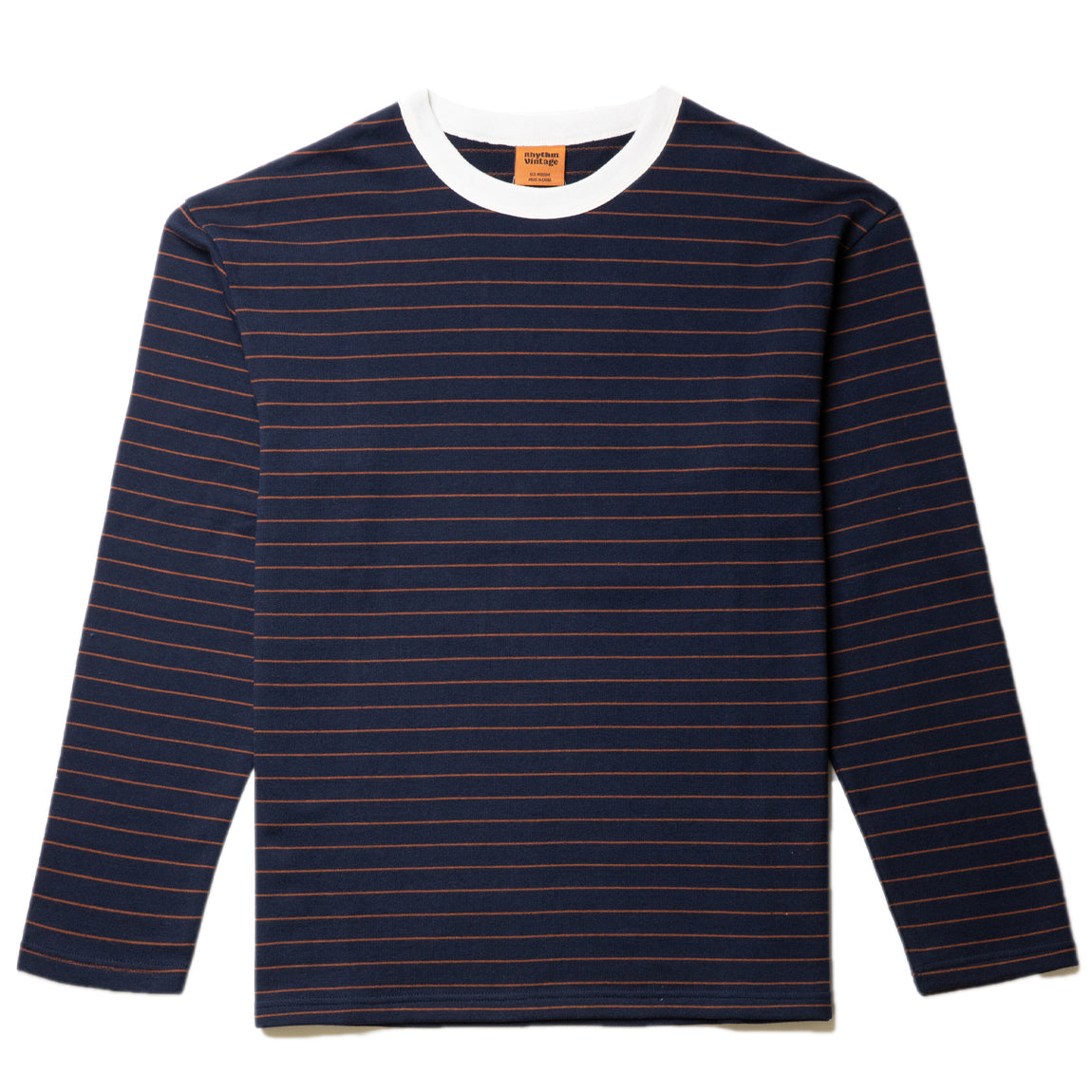 RHYTHM MADRID LS T-SHIRT - NAVY