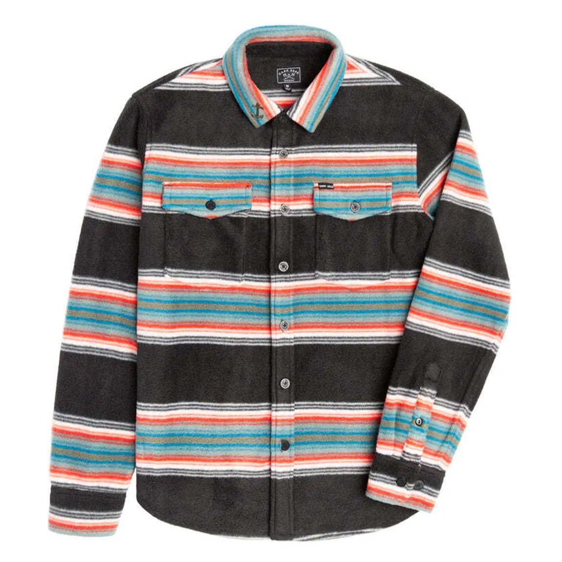 DARK SEAS ZULU WOVEN - BLACK