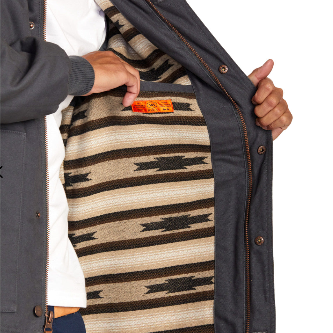 RVCA CHAINMAIL JACKET - KSD