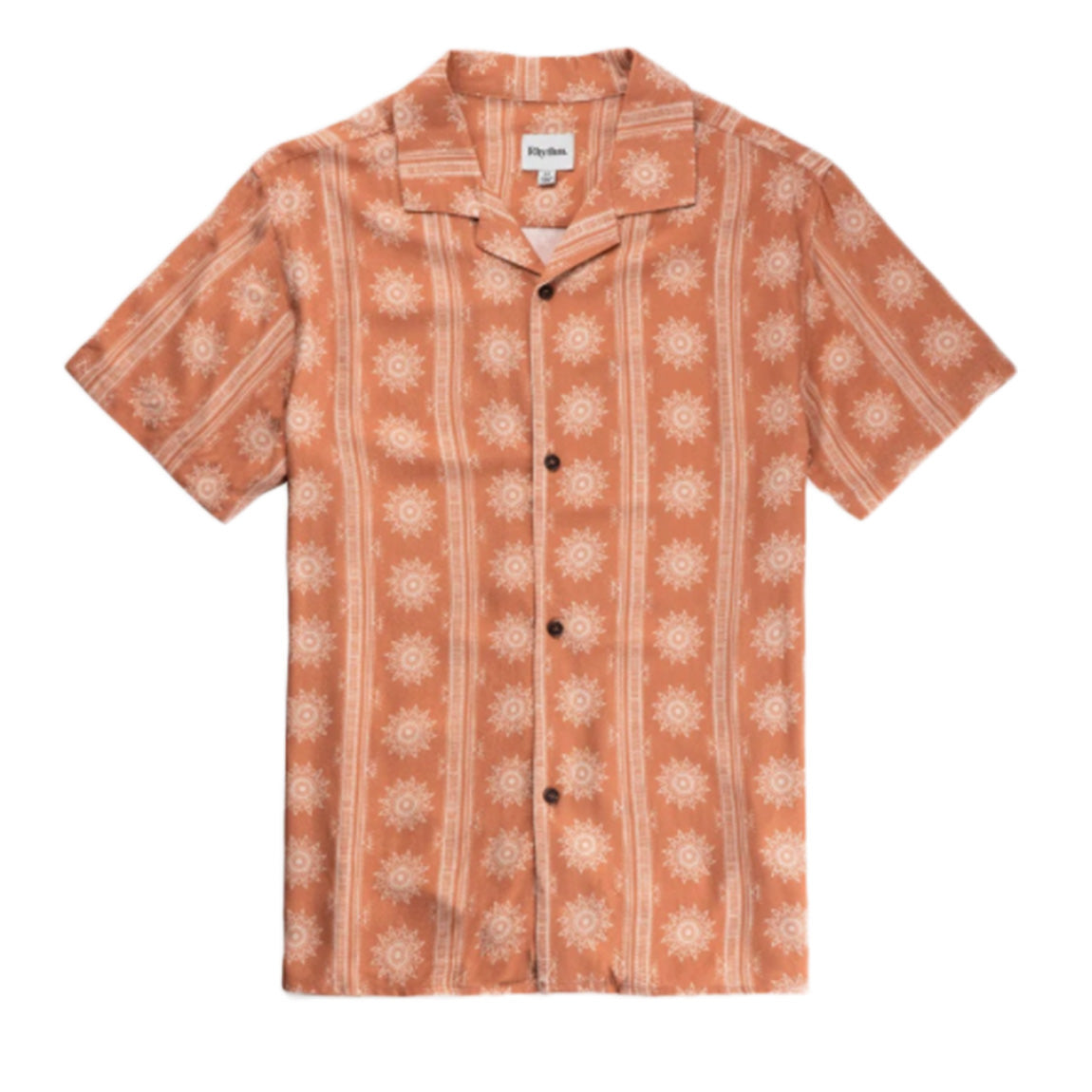 RHYTHM SUN STRIPE SHIRT - AUBURN