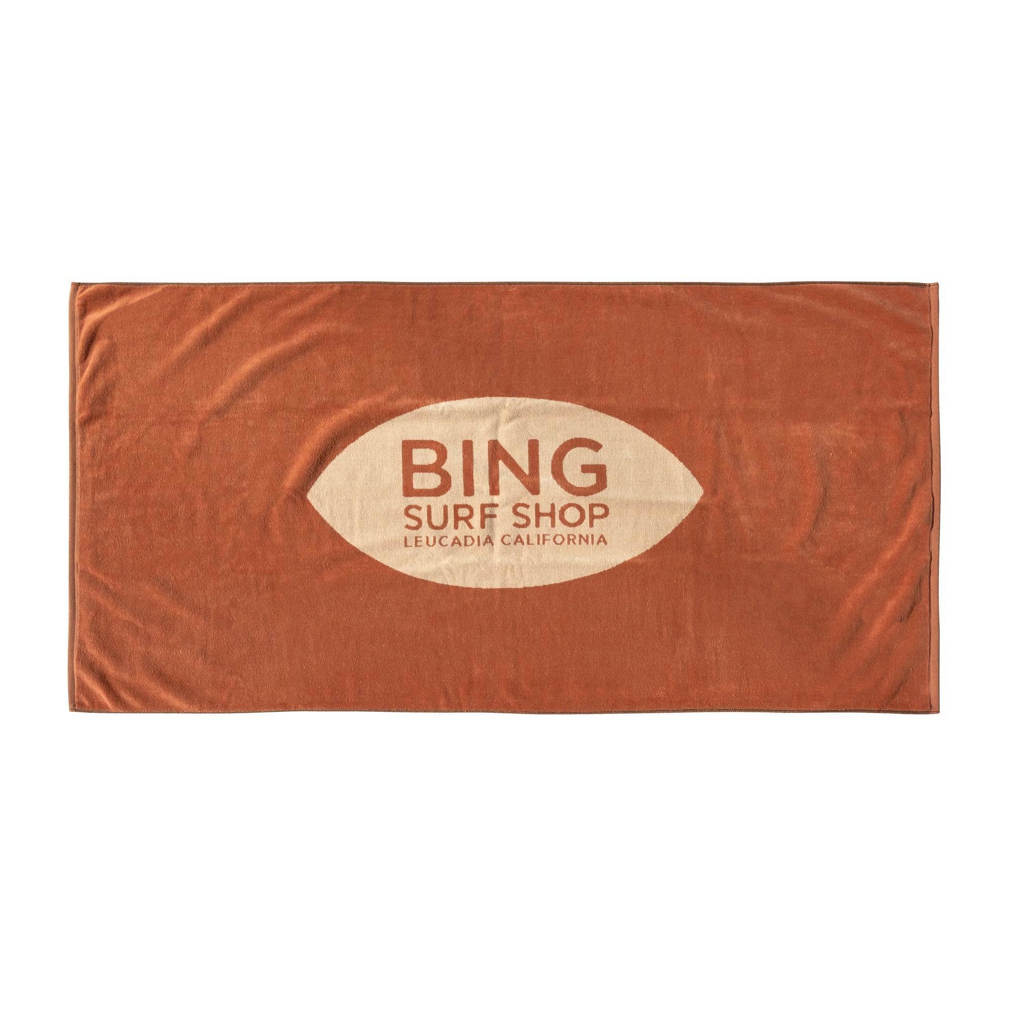 LEUCADIA SHOP Woven Beach Towel Copper